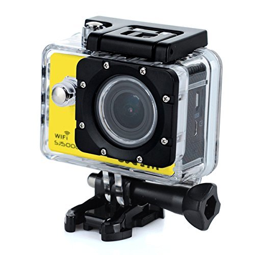 SJCAM SJ5000 WiFi Action HD Camera 14MP Novatek 96655 1080P Waterproof - Yellow