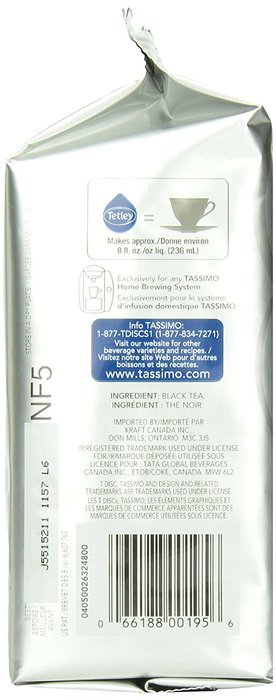 Tassimo Tetley Orange Pekoe - 14 T Discs / Servings N3