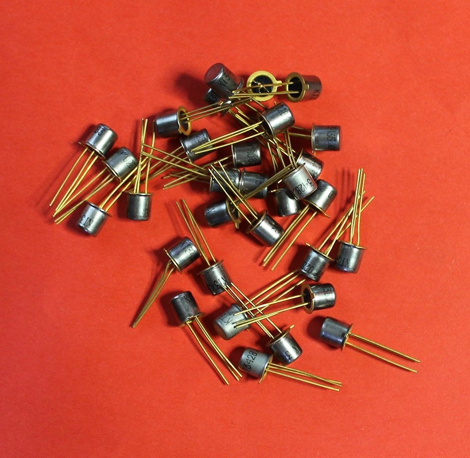 Transistor silicon military KT343B analogue 2N3545, BSW19, BSW21, BSW41 USSR 4 pcs