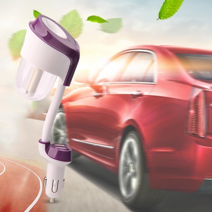 Tycipy Car Humidifier,Essential Oil Diffuser Aromatherapy,Portable Ultrasonic Mini Cool Mist Aroma Humidifier,... N25