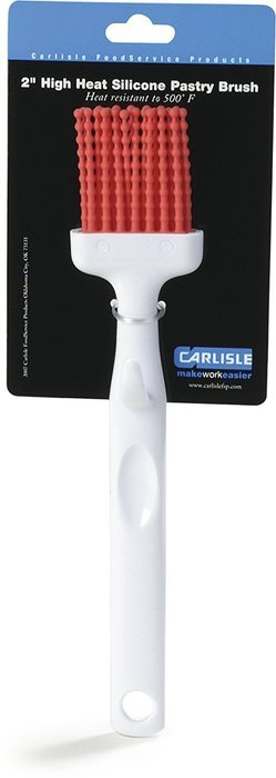 Carlisle 4040305 Silicone Basting Brush with Hook, 2" N4