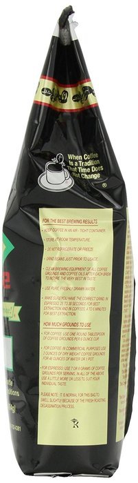 Caffe D'arte Gourmet Meaning of Life Whole Bean Coffee, 16-Ounce Foil Bags (Pack of 2) N35