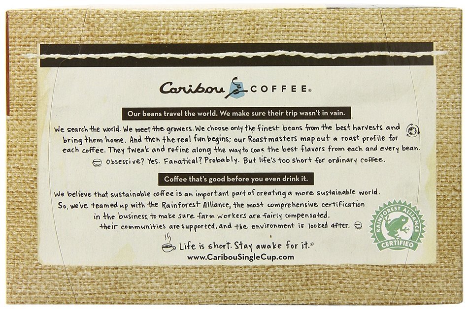 Caribou Coffee Caribou Blend, Keurig K-Cups, 72 Count N35