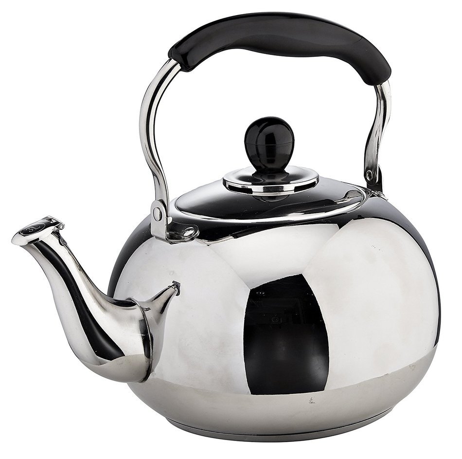 Whistling Tea Pot Polished Stainless Steel N8