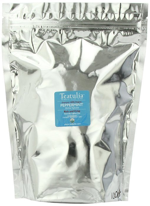 Teatulia Organic Single Garden White Tea, 100-Count pyramid bags N14