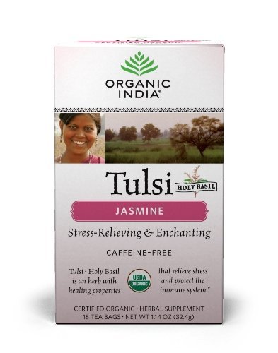 Organic India Tulsi Tea Jasmine, 18-Count N2