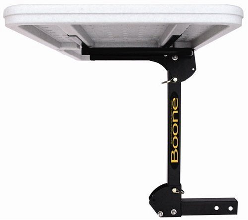 Boone Sports Fan 1.25 in. Tailgate Table Hitch in Gray