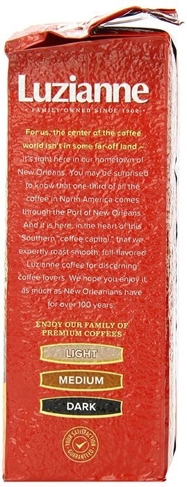 Luzianne Coffee, Dark Roast, 13-Ounce Bags (Pack of 3) N4