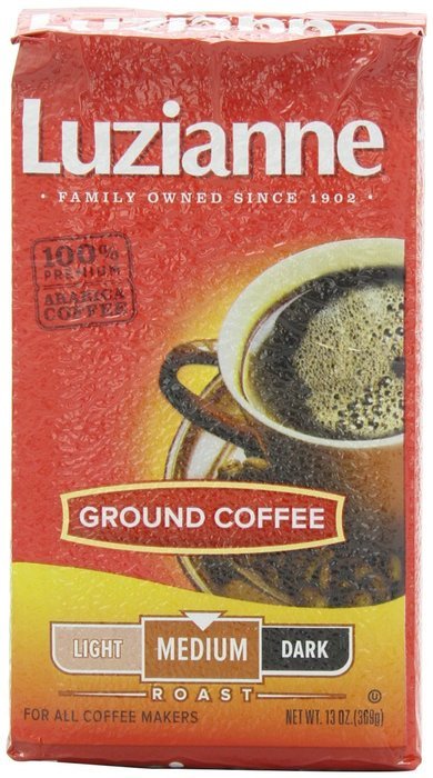 Luzianne Coffee, Dark Roast, 13-Ounce Bags (Pack of 3) N5