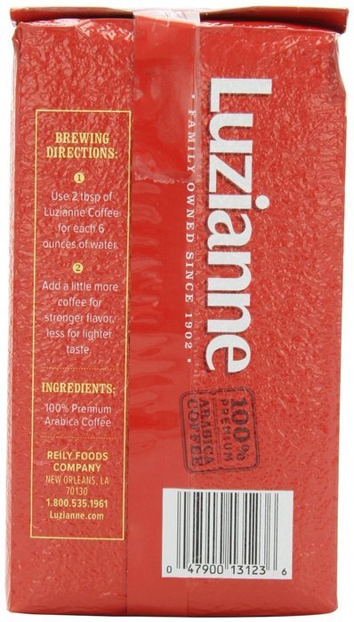 Luzianne Coffee, Dark Roast, 13-Ounce Bags (Pack of 3) N6