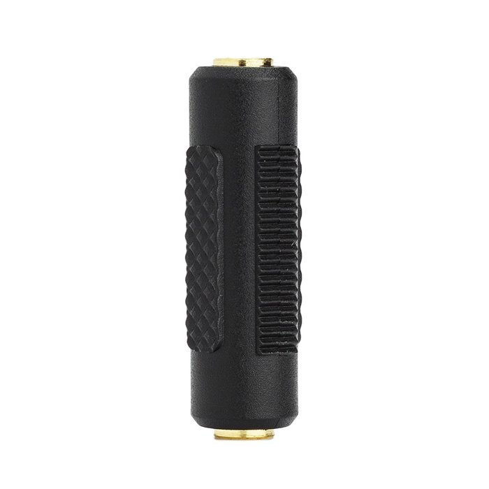 Aurum Cables 5-pack 6.35mm to 6.35mm Stereo Audio Coupler Adapter - Female to Female N3