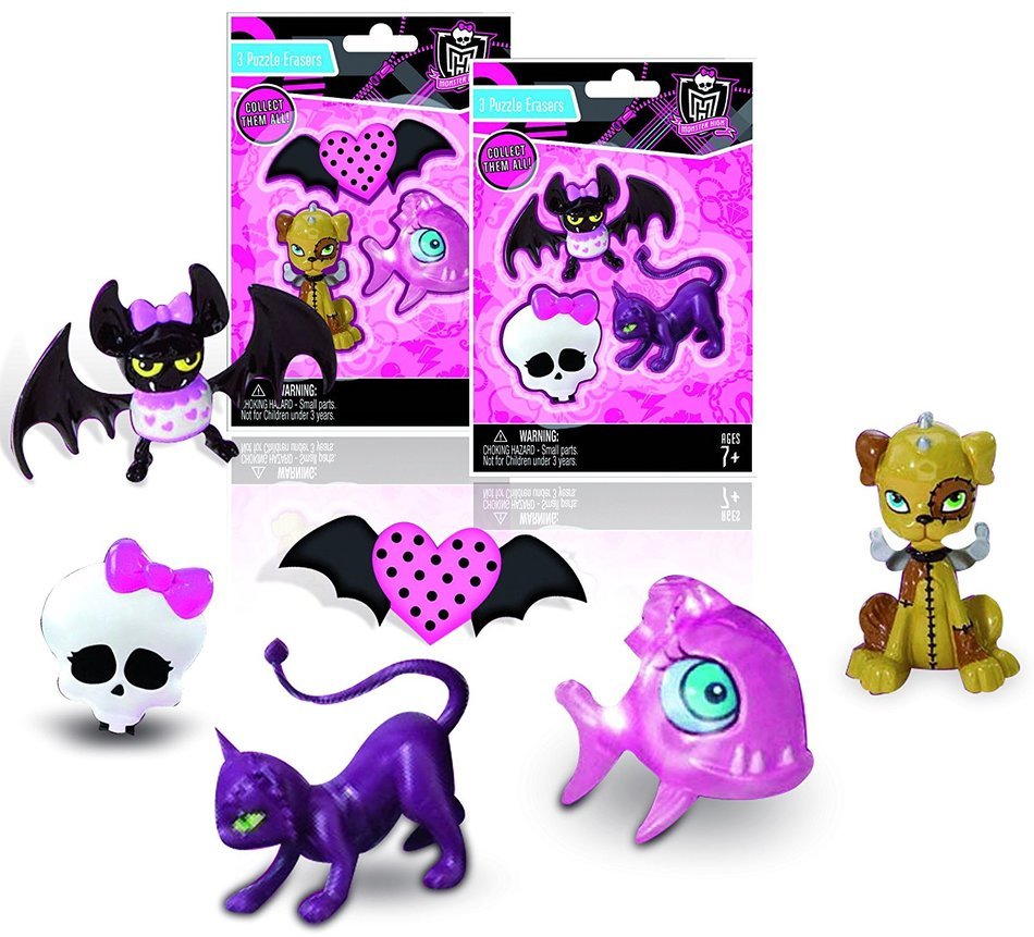 Monster High - Eraser Set Party Accessory N2