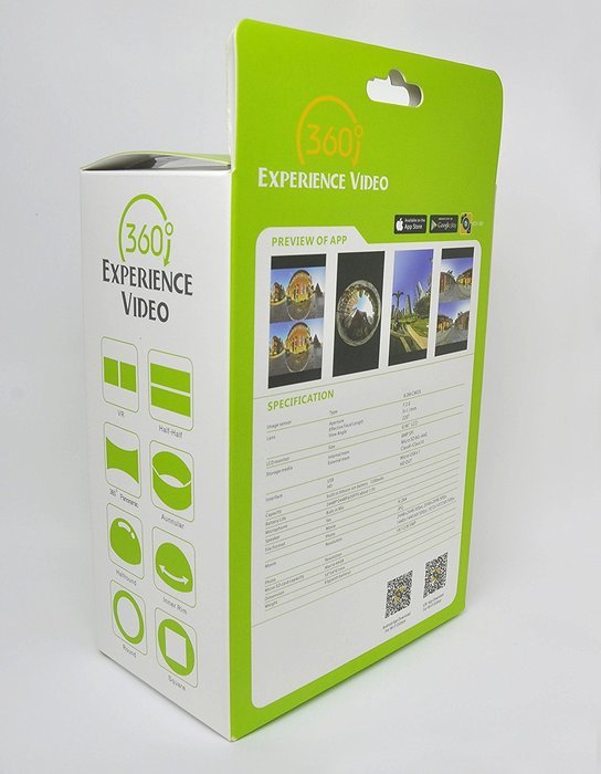 Homestec 360 degree Action Camera- V1 Panoramic 24482448 30fps Ultra HD Video waterproof Cameras Deportiva Wifi...