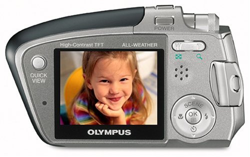 Olympus Stylus Verve 4MP Digital Camera with 2x Optical Zoom (Silver)