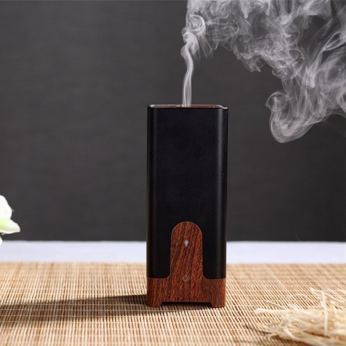 GerTong Car Charger Essential Oil Diffuser, 50ml Mini Ultrasonic Aroma Cool Mist Humidifier with USB Calbe and... N46