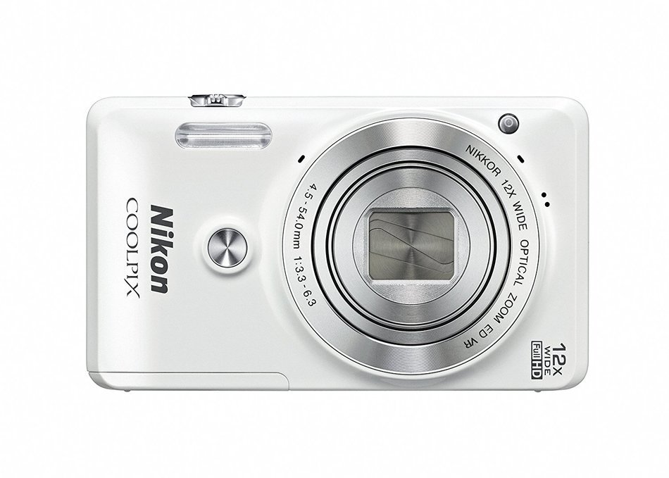 Nikon COOLPIX S6900 16MP Digital Camera with 12x Zoom, Natural White (International Version, No Warranty)