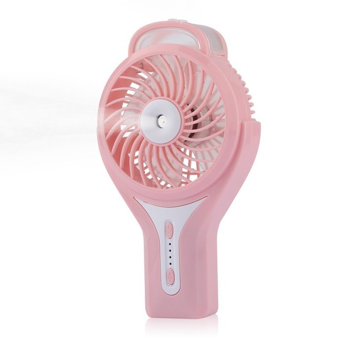 D-FantiX Portable Handheld Misting Fan Personal Cool Mist Humidifier Rechargeable Mini Fan Battery Operated/USB... N23