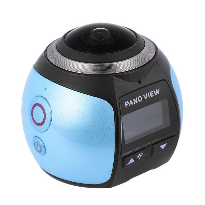 Andoer 360 Degree Wifi 2448P 30FPS 16M Fisheye Film Source Panorama Camera for Virtual Glasses VR Action Sports... N5