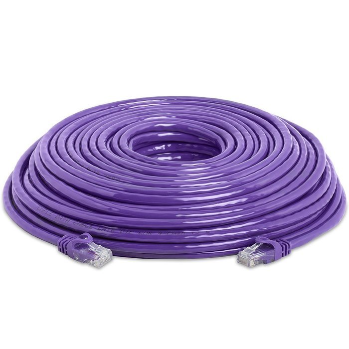 Cmple - CAT 6 500MHz UTP ETHERNET LAN NETWORK CABLE - 100 FT Gray N9