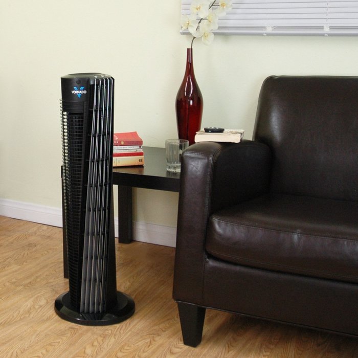 Vornado 153 Tower Circulator - 32" Upright Fan (Black) N7