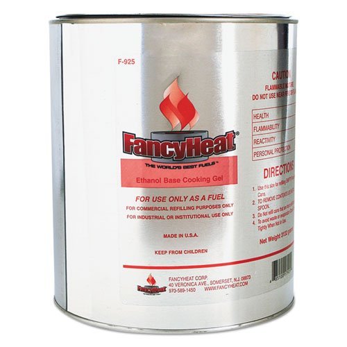 FHCF925 - Ethanol Gel Chafing Fuel Refill Can, 1 Gal, Commercial Refilling Purposes Only