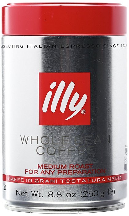 Illy Caffe Whole Bean Coffee, 8.8 oz