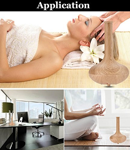 Viment New Fashion Electric Aromatherapy Essential oil Aroma Ultrasonic Diffuser Cool Mist Humidifier Wood with... N4