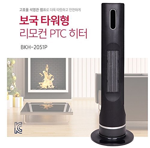 BOKUK Tower PTC Heater BKH-2051P LED Display, Remote Control 220V/3.4kg N4