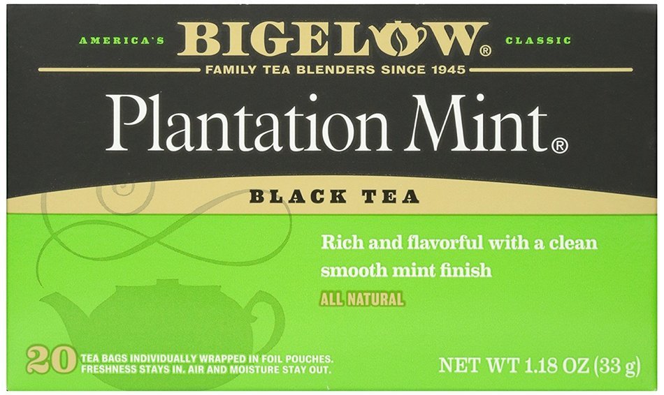 Bigelow Plantation Mint Tea Bags - 20 ct N2