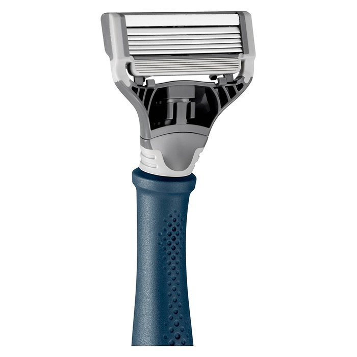 Harry's Men's Razor with 2 Razor Blades Navy Blue