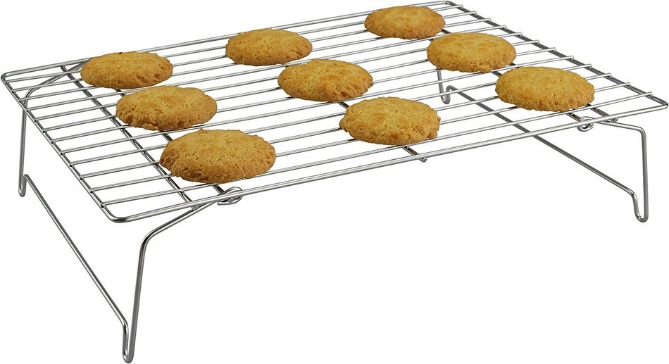 Surpahs 304 Grade Stainless Steel 3-Tier Stackable Cooling Rack Set N5