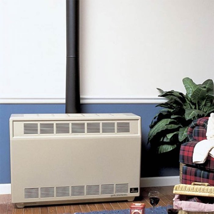 Empire Comfort Console Room Heater RH35LP - Liquid Propane
