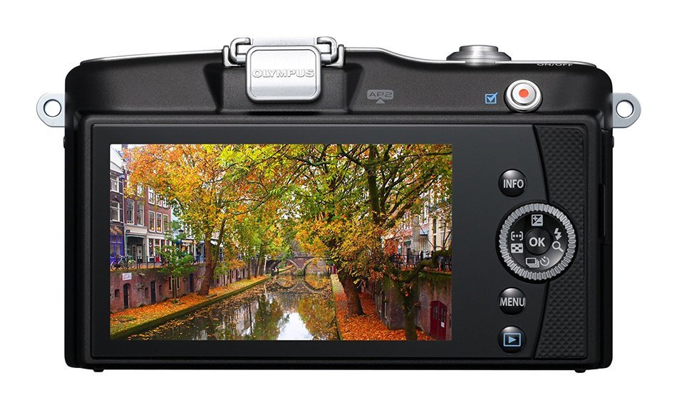 Olympus E-PM1 Black kit - International Version (No Warranty)