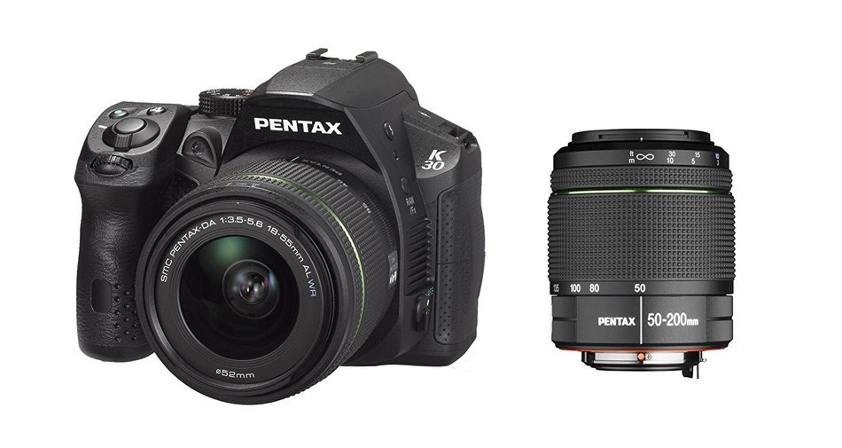 Pentax DSLR K-30 WR 18-55MM+50-200MM Kit, 1517500 (Kit)