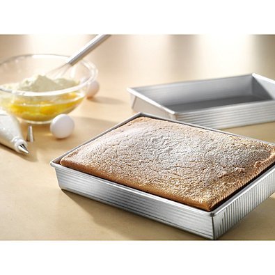 USA Pan Nonstick 9-Inch x 13-Inch Aluminized Steel Cake Pan