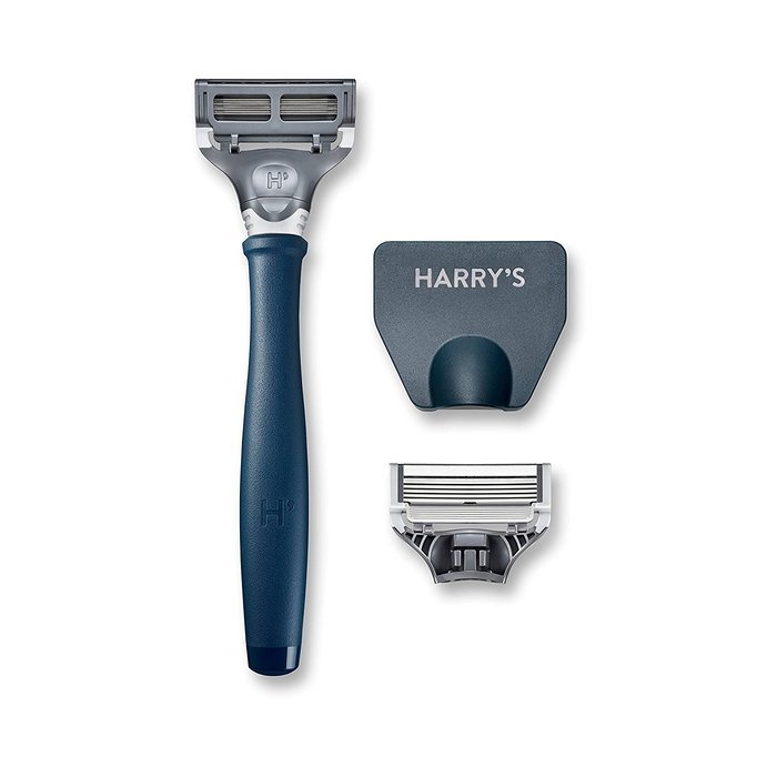 Harry's Men's Razor with 2 Razor Blades Navy Blue N2