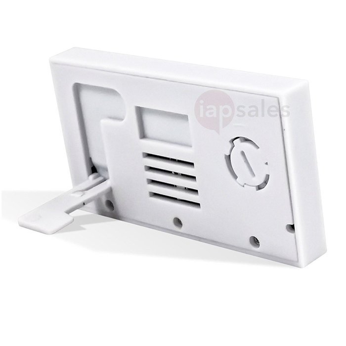 Easy to Read: Indoor Digital Thermometer and Humidity Meter. Large Digital Display Works in Celsius & Fahrenheit... N6