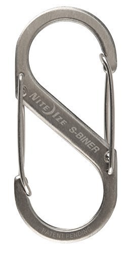 Nite Ize SB3-03-11 Size-3 S-Biner, Stainless by Nite Ize