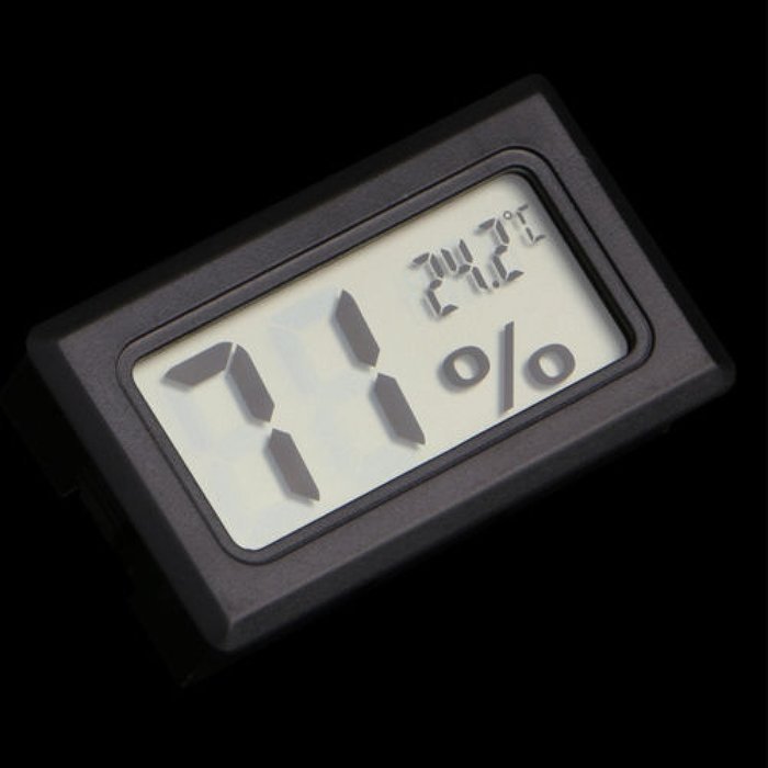 Youzee Mini Digital LCD Indoor Temperature Humidity Meter Thermometer Hygrometer N7