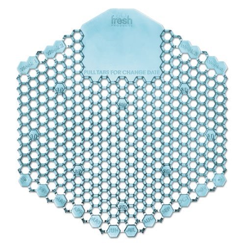 Fresh Products 3WDS60OMIBX Wave 3D Urinal Deodorizer Screen, Ocean Mist Fragrance - Blue