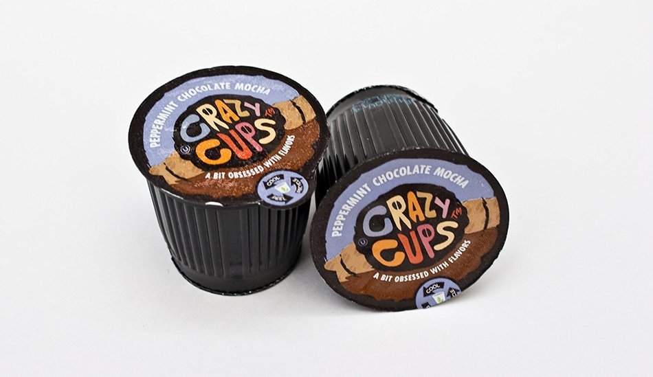 Crazy Cups Flavored Coffee&nbsp;Deluxe Sampler, Single Serve Cups for the Keurig K Cup Brewer, 20 count N10
