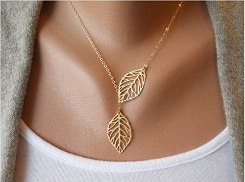 SyGyn(TM) New Fashion Vintage Big Leaf Pendant Necklace Clavicle Chain Women Nice Jewelry On Sale N3
