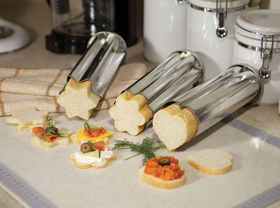 Fox Run Brands 44507 Bread Canape Molds