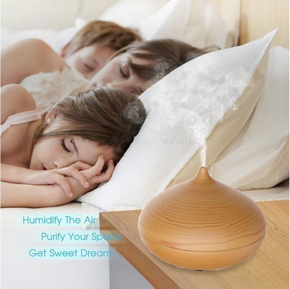 Aphse Electric Ultrasonic Humidifier Diffuser Aromatherapy Essential oil Diffuser,120ML Whisper-Quiet,Enjoy Aromatherapy... N20