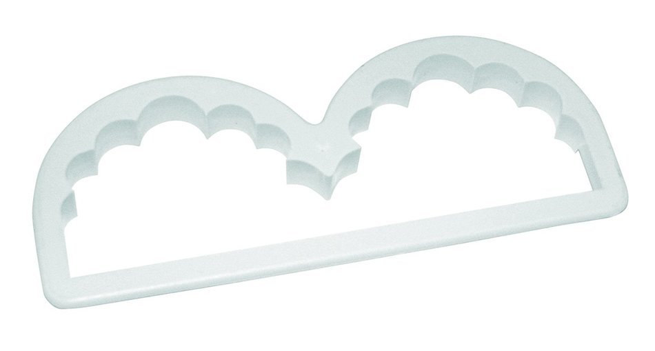 Fox Run Brands 67008 Fondant Cutter, Scallop Edge