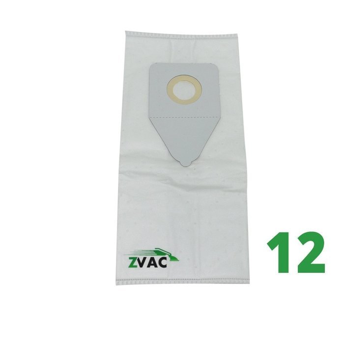 12 Hoover Y Bags by ZVac, Premium Vacuum Bags For Upright Windtunnel Vacuum Cleaners (12, HVR YZ) N13