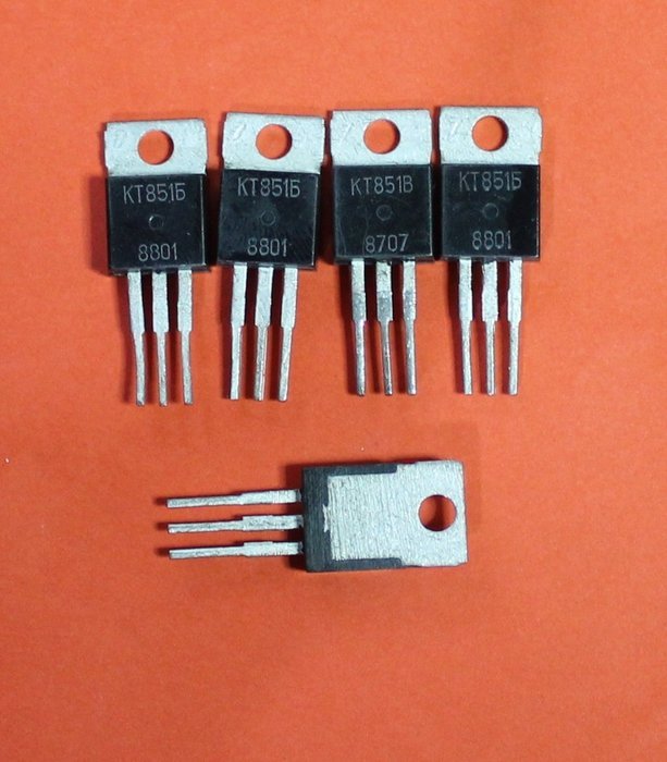 KT851B analogue 2SA1009 Silicon transistor P-N-P USSR 29 pcs