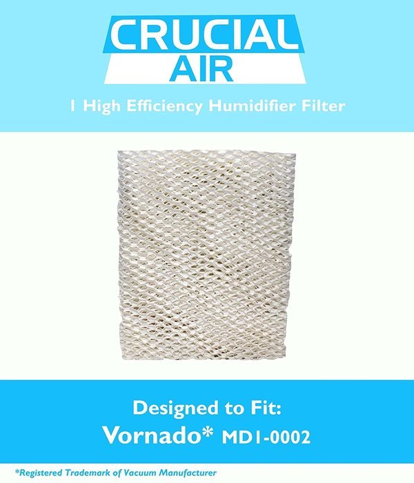 Crucial Air Humidifier Wick Filter Fits Vornado MD1-0002; Fits All Vornado Evaporative Humidifiers; Compare to...