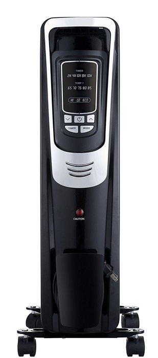 PELONIS NY1507-14A Digital Radiator Heater with Remote Control N4