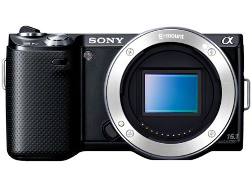 Sony Digital SLR Camera NEX 5N Double Lens Kit Black NEX-5ND/B - International Version (No Warranty)